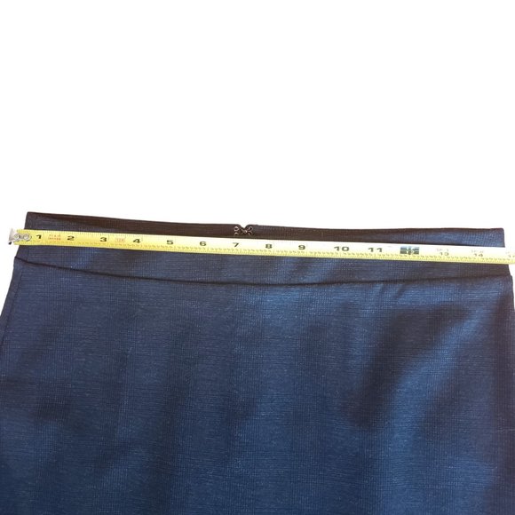 Banana Republic Subtle Plaid Pattern Pencil Skirt-Women’s Size 2 - Picture 7 of 10